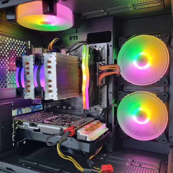 PC GAMER, AMD Ryzen 5 2600, RTX 2060 Super 8gb, 16GB, SSD 480GB - Imagem 2