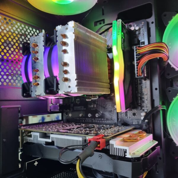 PC GAMER, AMD Ryzen 5 2600, RTX 2060 Super 8gb, 16GB, SSD 480GB - Imagem 3